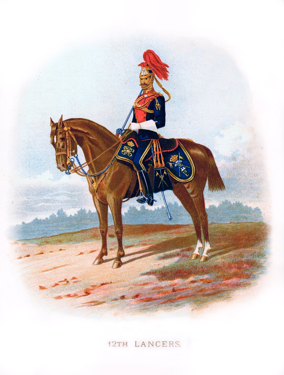 12. Lancer, 1889 af Unbekannt