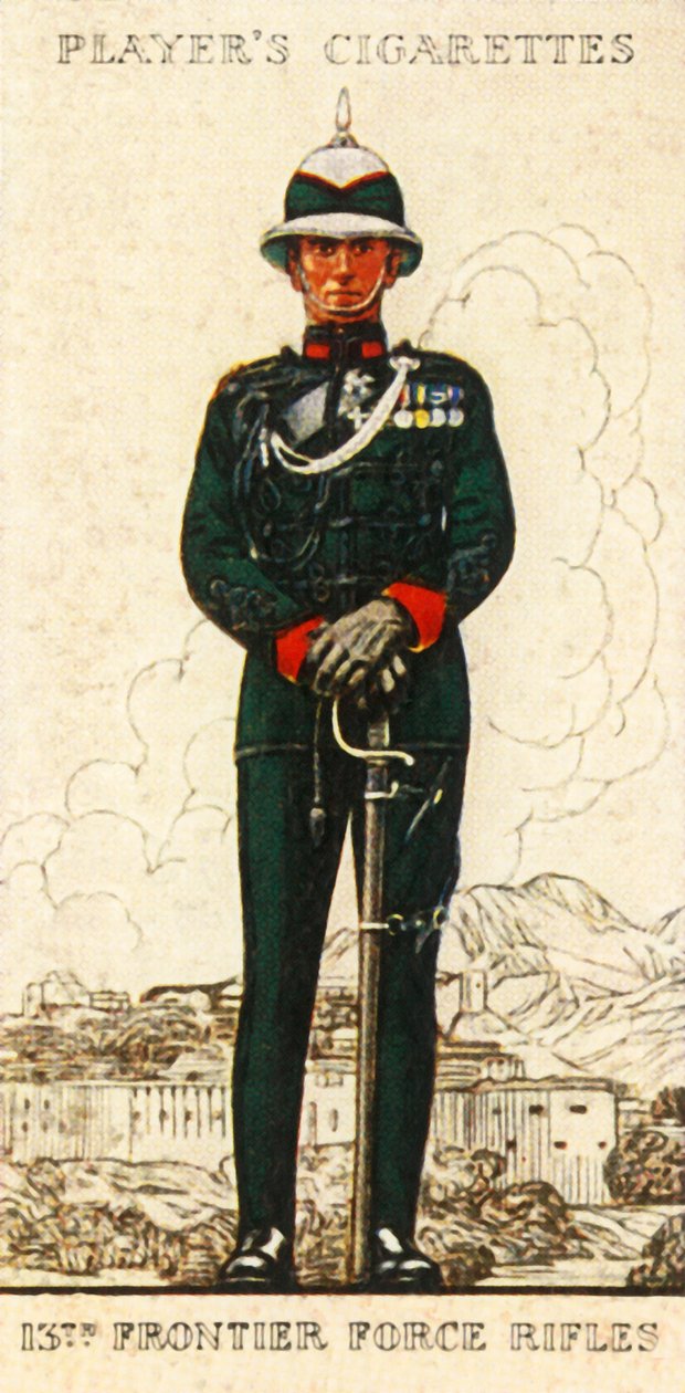 13th Frontier Force Rifles, 1936. af Unbekannt
