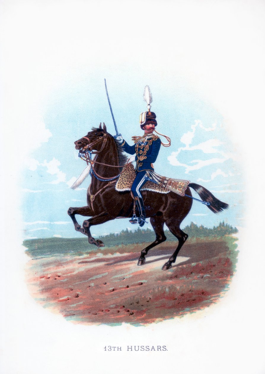 13. Husarer, 1889 af Unbekannt
