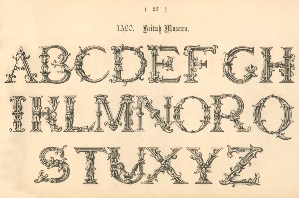 1490. British Museum, 1862 af Unbekannt