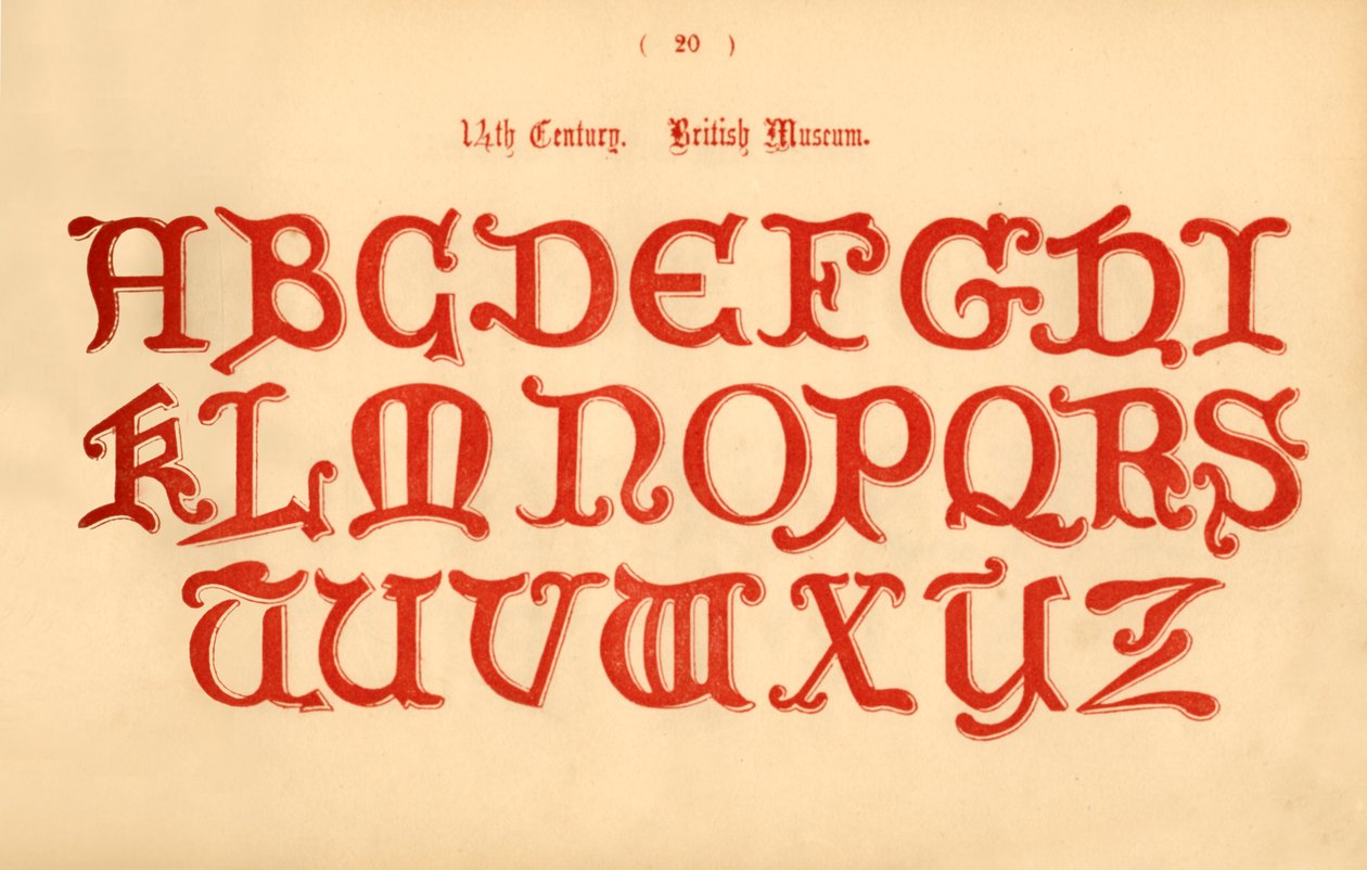 14. århundrede. British Museum, 1862 af Unbekannt