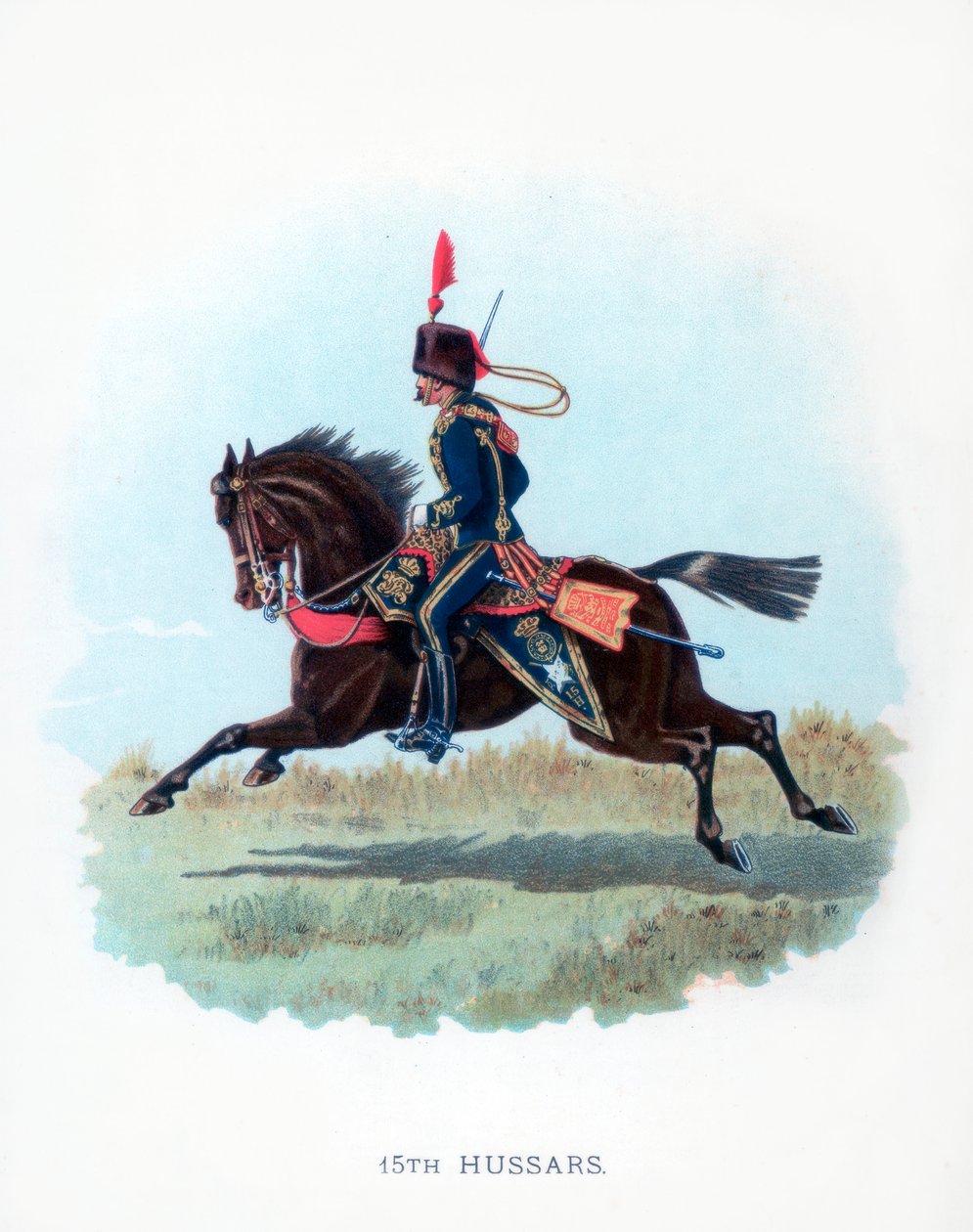 15. Husarer, 1890 af Unbekannt