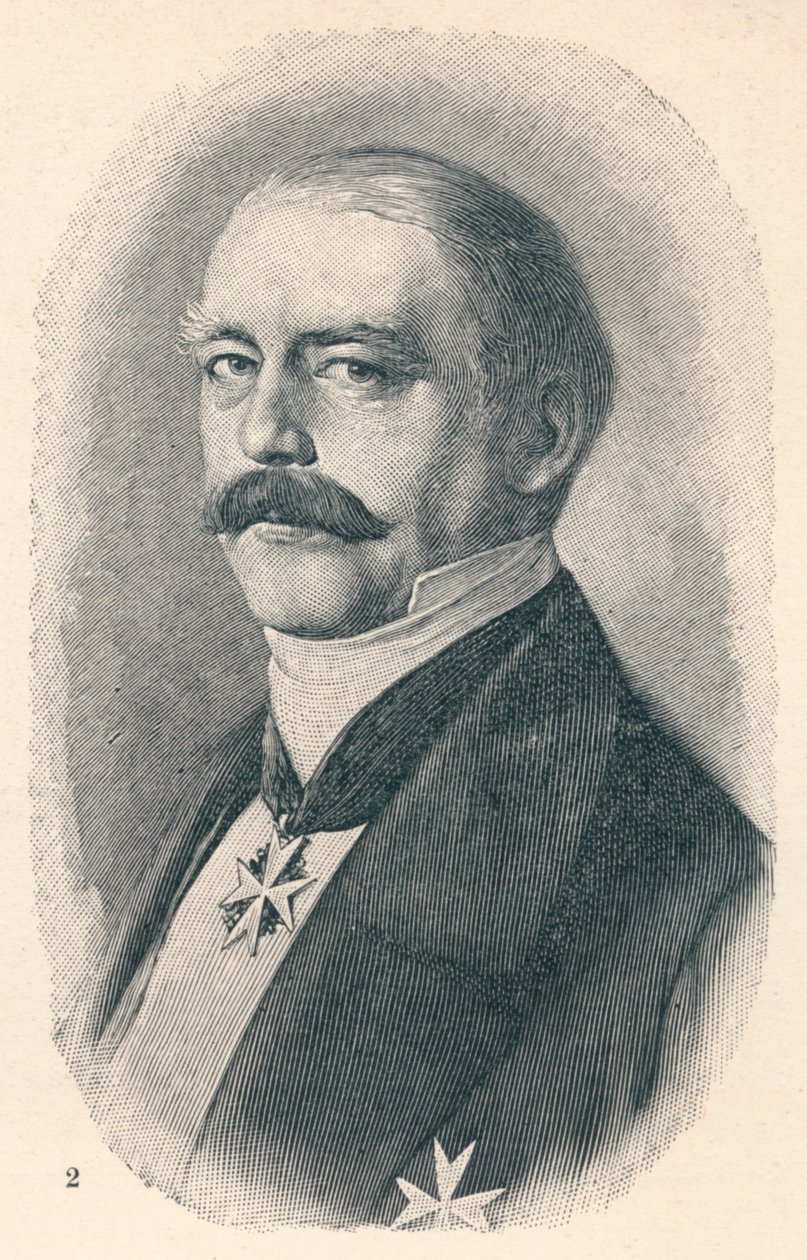 2 - Otto Von Bismarck på fire stadier af sin karriere, 1907 af Unbekannt