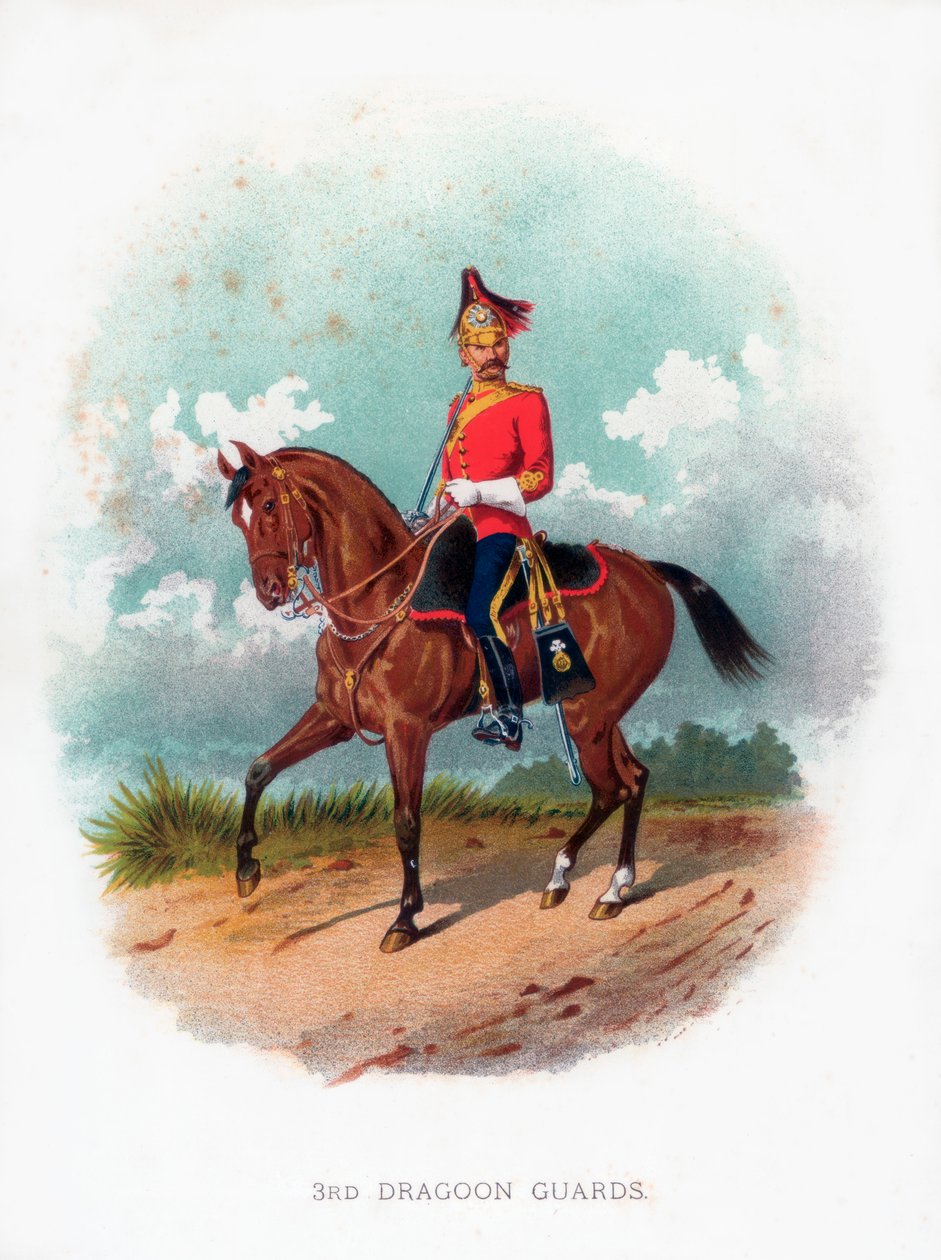 3. Dragon Guards, 1888 af Unbekannt