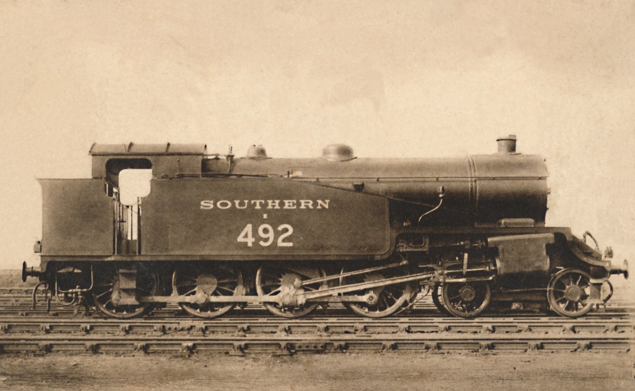 4.8.2. Tankmotor nr. E. 492, begyndelsen af det 20. århundrede. af Unbekannt