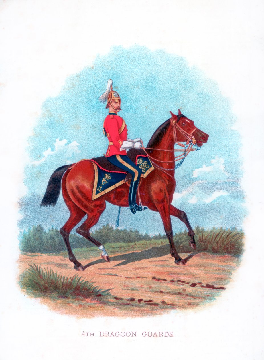 4. Dragongarde, 1888 af Unbekannt