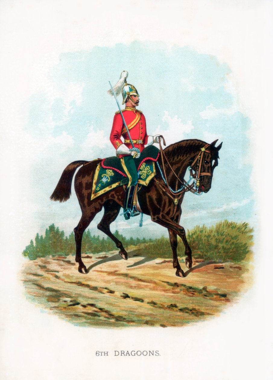 6. Dragoner, 1889 af Unbekannt
