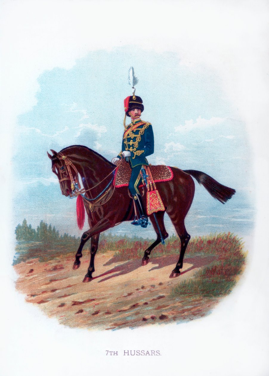 7. Husarer, 1889 af Unbekannt