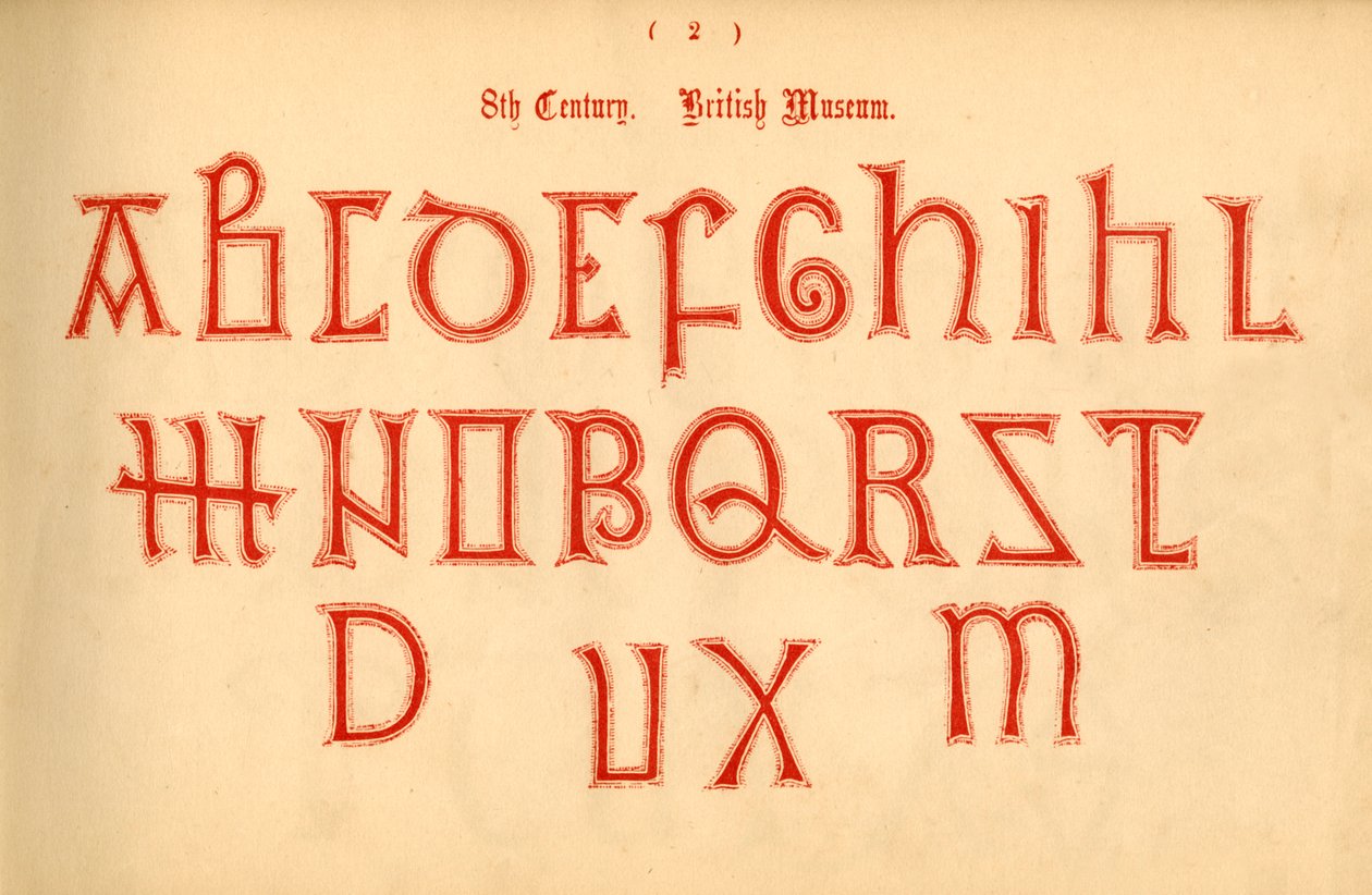 8. århundrede. British Museum, 1862 af Unbekannt