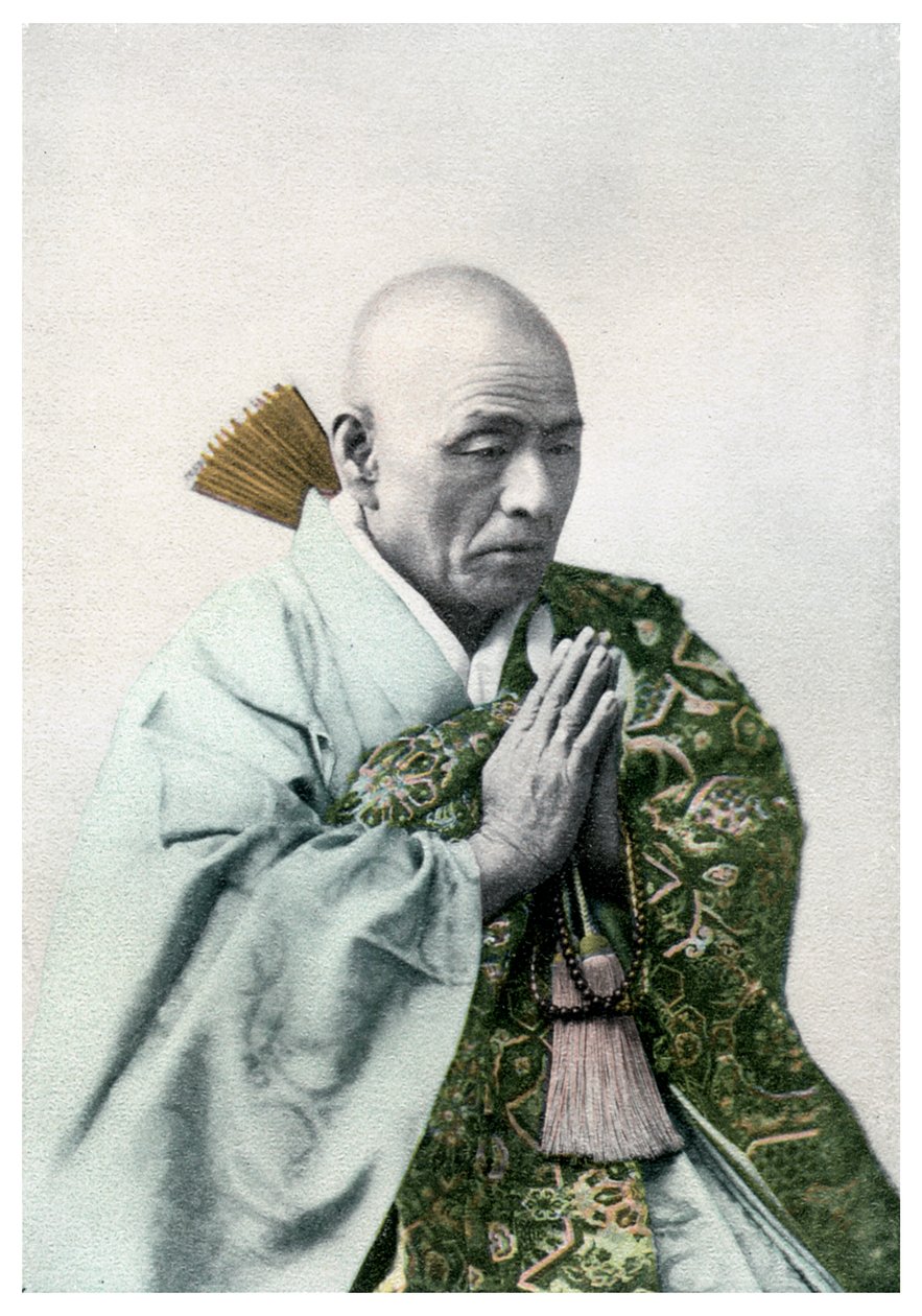 En buddhistisk præst, 1904 af Unbekannt
