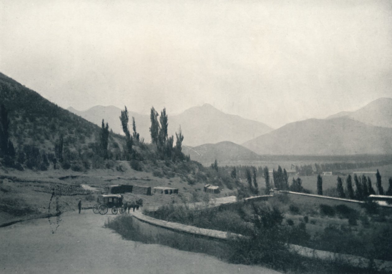 A Chilian Valley, 1911 af Unbekannt