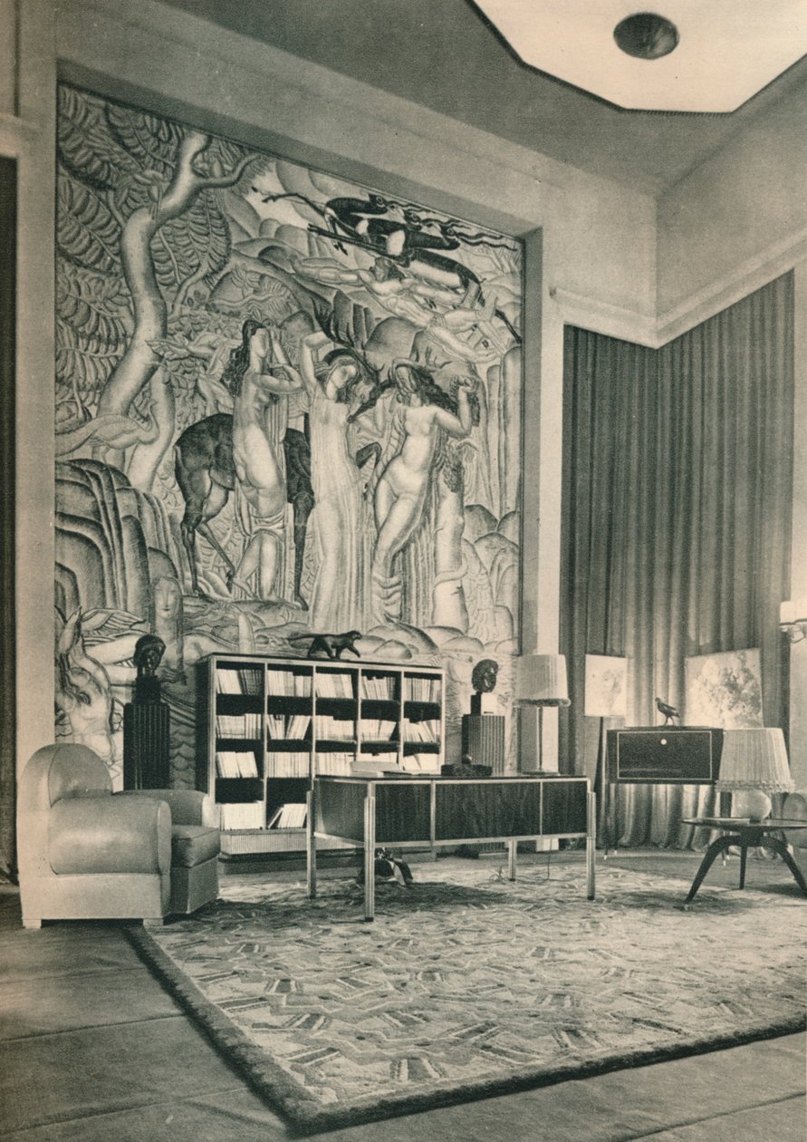 Et samlerstudie, c1925 af Unbekannt