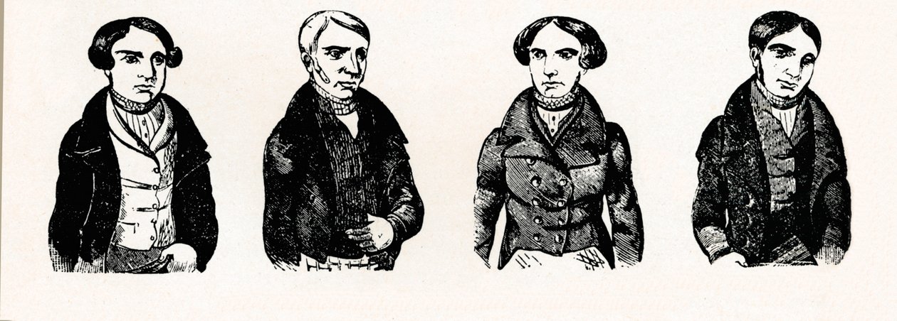 Et nutidigt indtryk af Tolpuddle-martyrerne, 1838, 1934 af Unbekannt