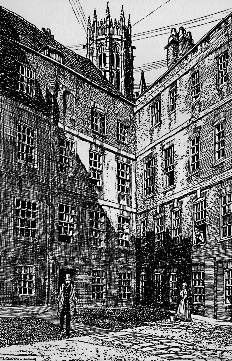 A Corner of Cliffords Inn, 1903 af Unbekannt