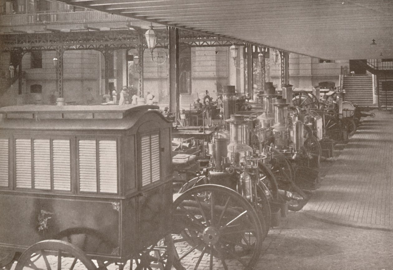 Et hjørne af Rio Fire Brigades hovedkvarter, 1914 af Unbekannt