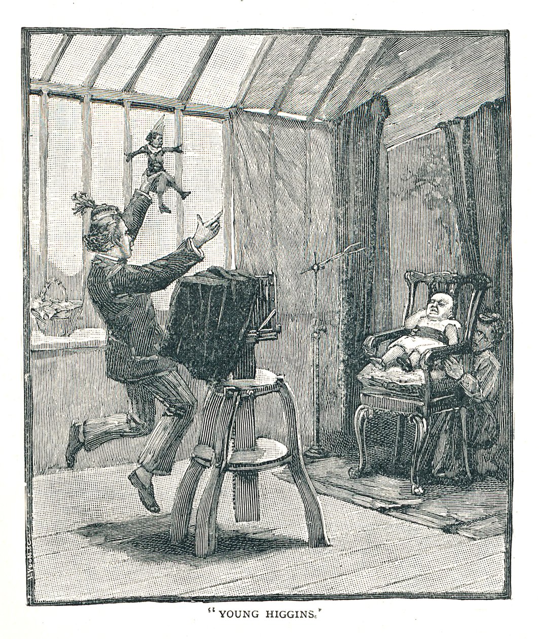 En dag med en østende fotograf, 1891 af Unbekannt