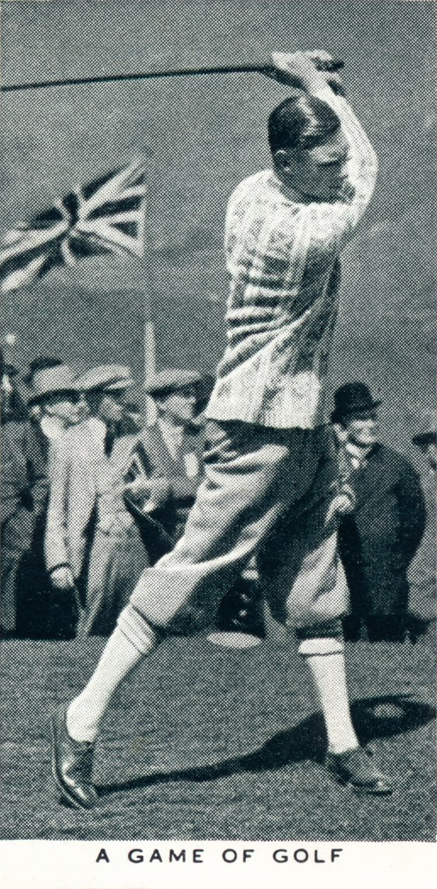 Et spil golf, 1924 1937 af Unbekannt