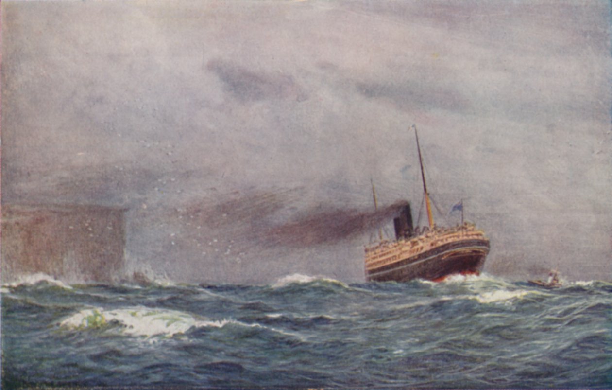A Homeward Bound P. & O. Liner, 1923. af Unbekannt
