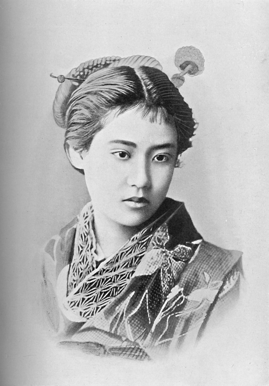 En japansk skønhed, 1902 af Unbekannt