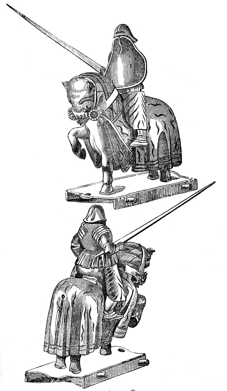 A Justing Toy, 1833 af Unbekannt