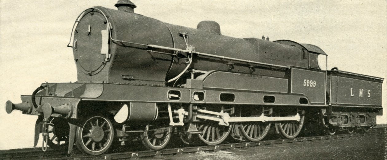 En førende Express-type på L.M.S. - The Rebuilt Claughton., c1930. af Unbekannt