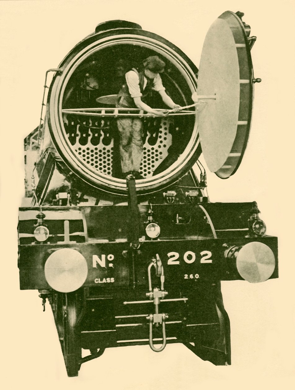 En London og North Eastern Mixed Engine Engine med røgkasse åbnet, c1930. af Unbekannt