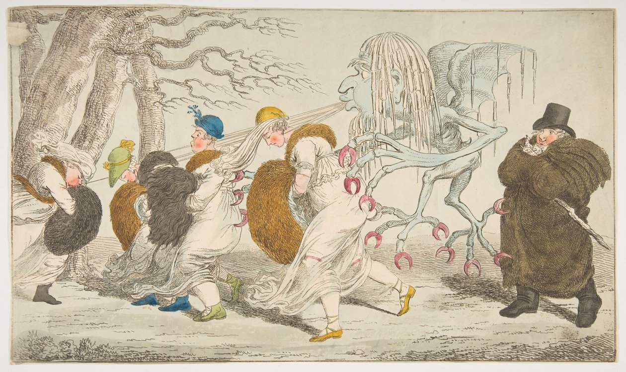 A Naked Truth, or Nipping Frost, 2. februar 1803. af Unbekannt