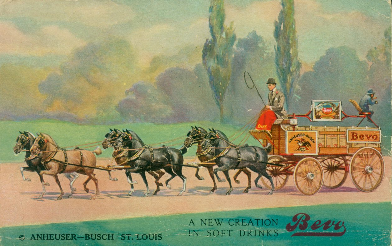 En ny skabelse i læskedrikke. Bevo. Anheuser Busch, St. Louis af Unbekannt