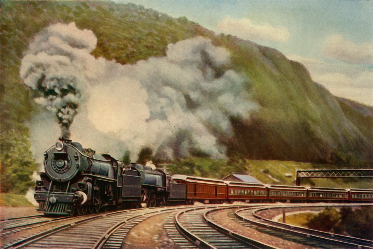 En New York-Chicago Express, 1930. af Unbekannt