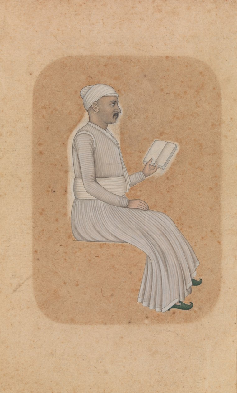 Adelsmandslæsning, ca. 1750-75. af Unbekannt