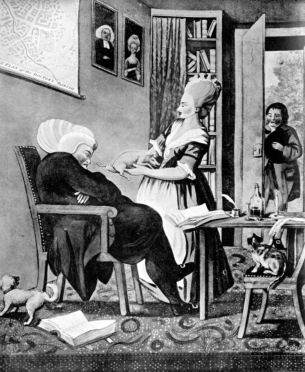 En behagelig metode til at afsløre lægen eller en Thythe-gris uden dårligt syn. 1770 af Unbekannt