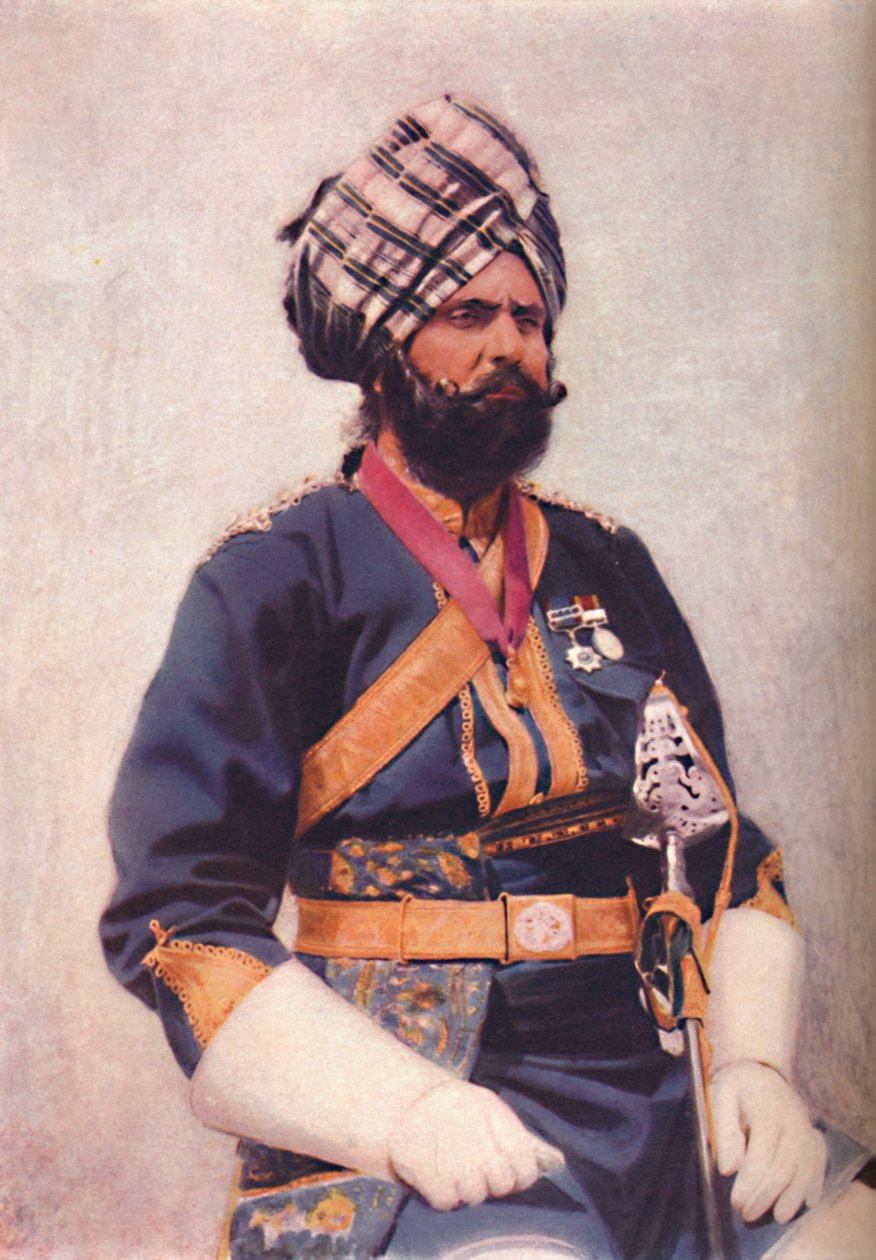 En Risaldar fra det 16. Bengalske kavaleri, 1902 af Unbekannt