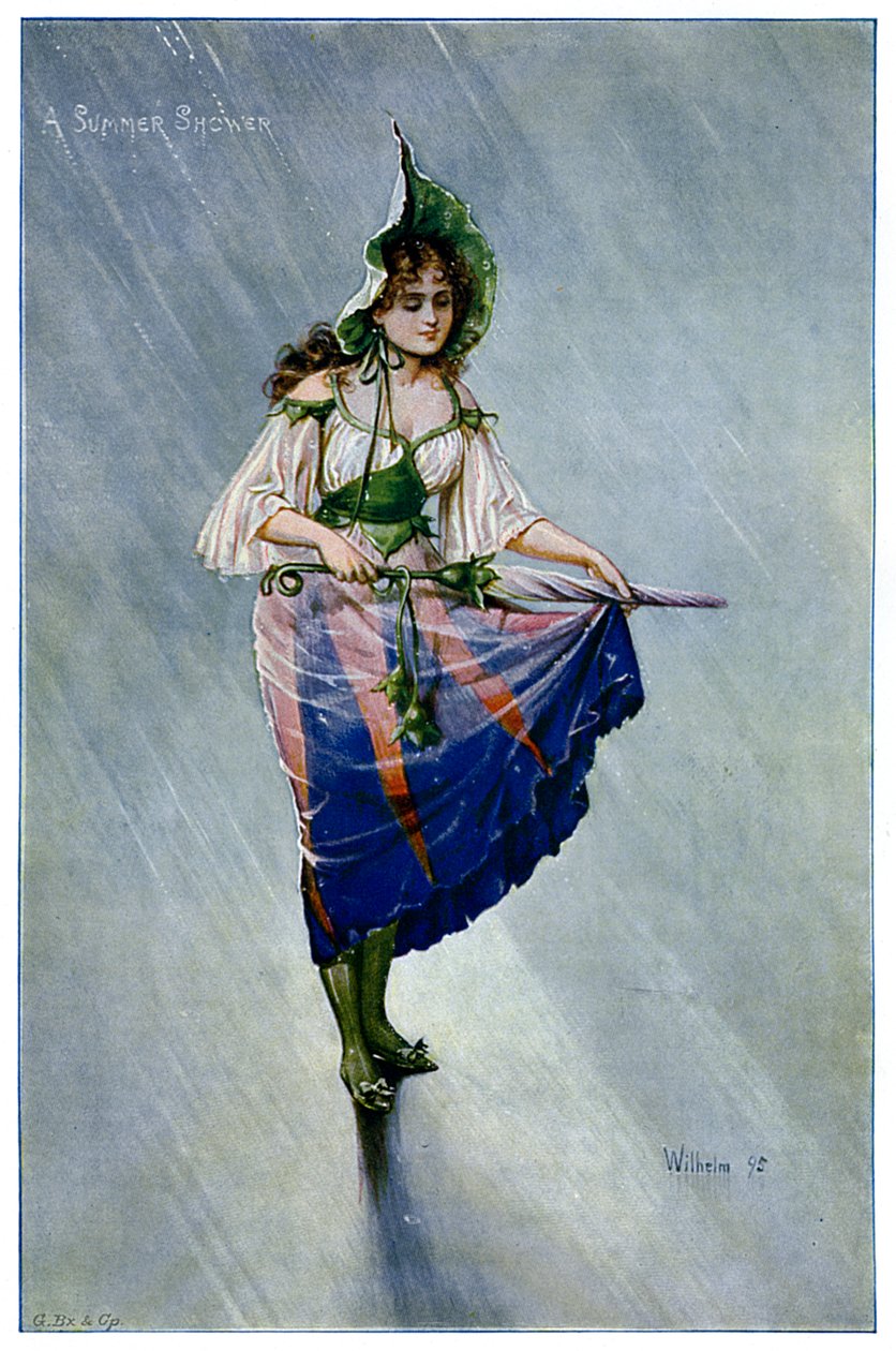 En sommerbyge, 1899 af Unbekannt
