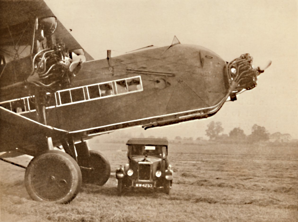 A Triple-Engined Argosy, 1927 af Unbekannt
