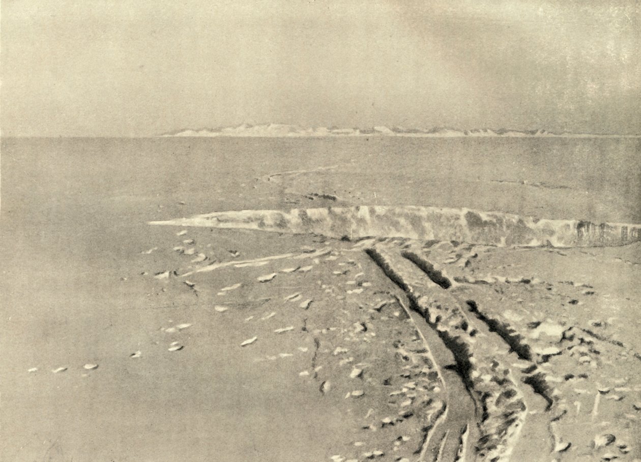 En typisk sprække på jævn overflade, c1908, 1909. af Unbekannt