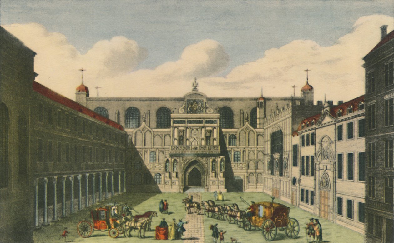 A View of the Guildhall of the City of London, c1750