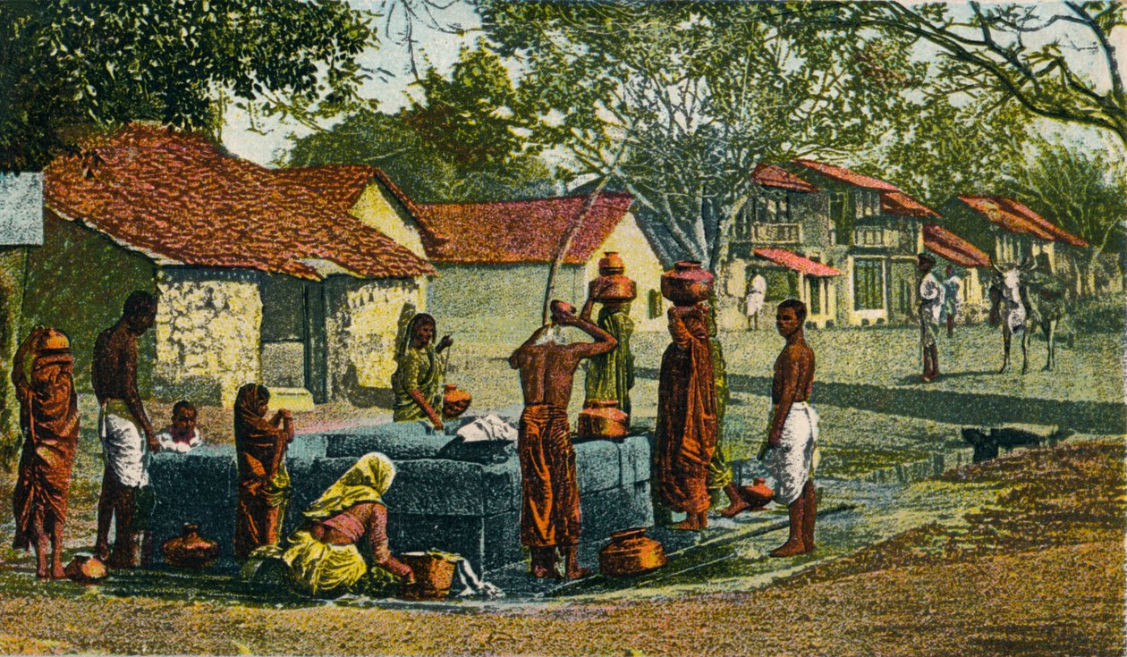 A Village in Bombay Præsidentskab, 1906 af Unbekannt