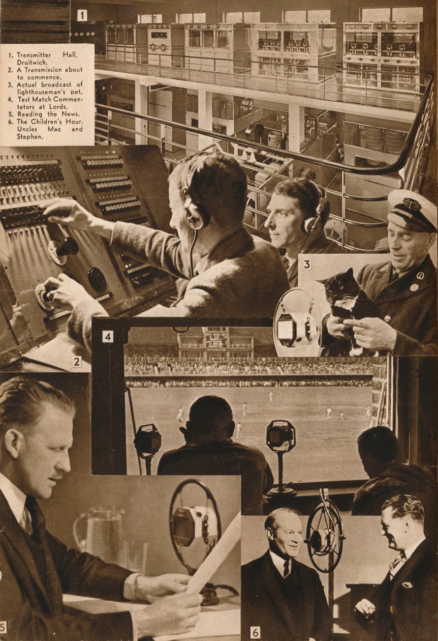 Et besøg på BBC 1-6, 1937 af Unbekannt