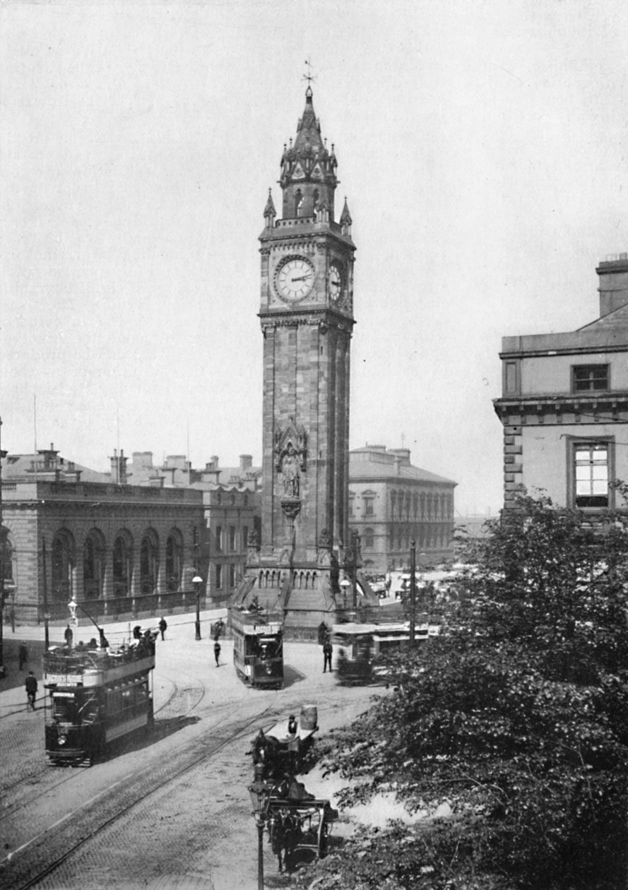 Et velkendt vartegn i Belfast, 1910 af Unbekannt
