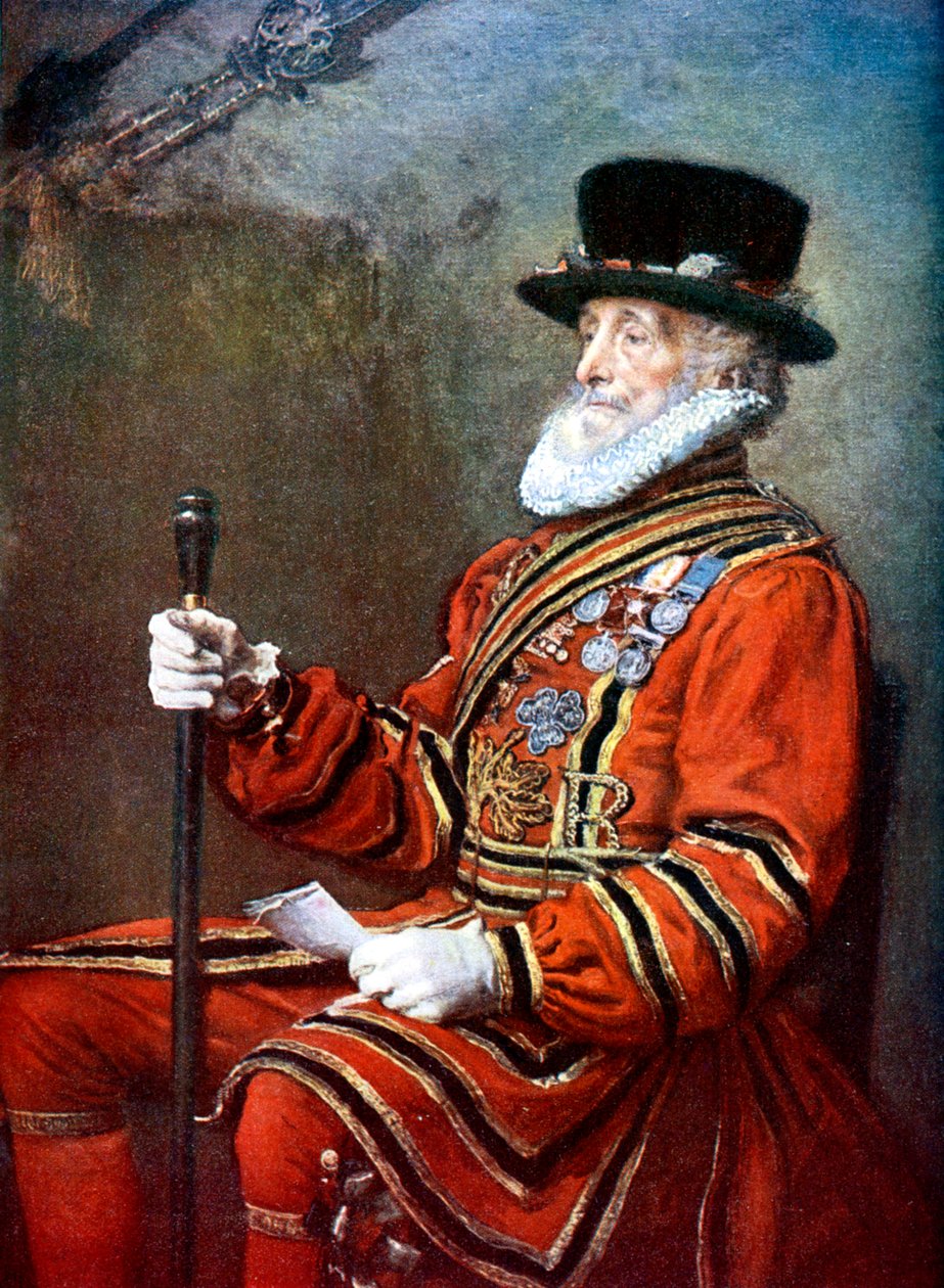 A Yeoman of the Guard, c1905 af Unbekannt