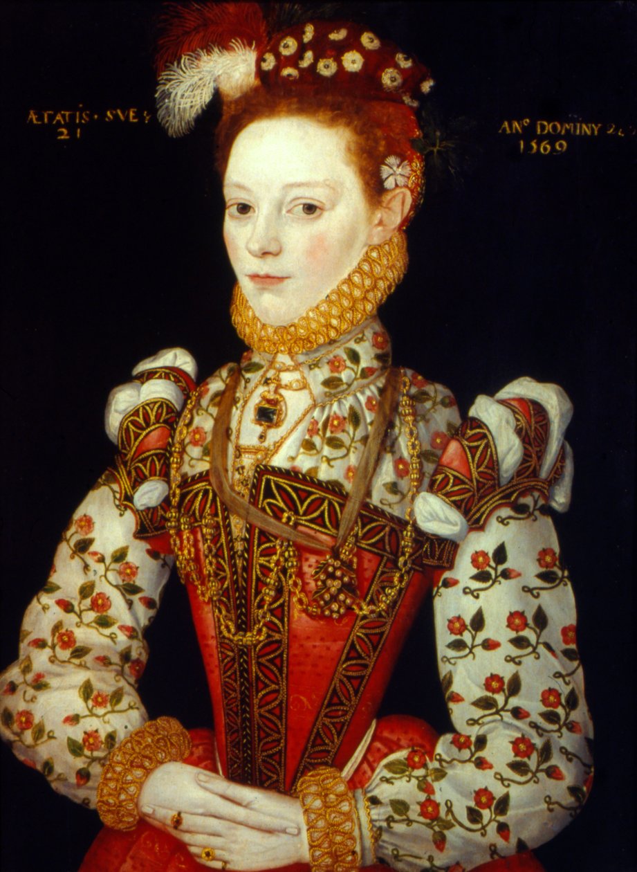 En ung kvinde, 1569 af Unbekannt