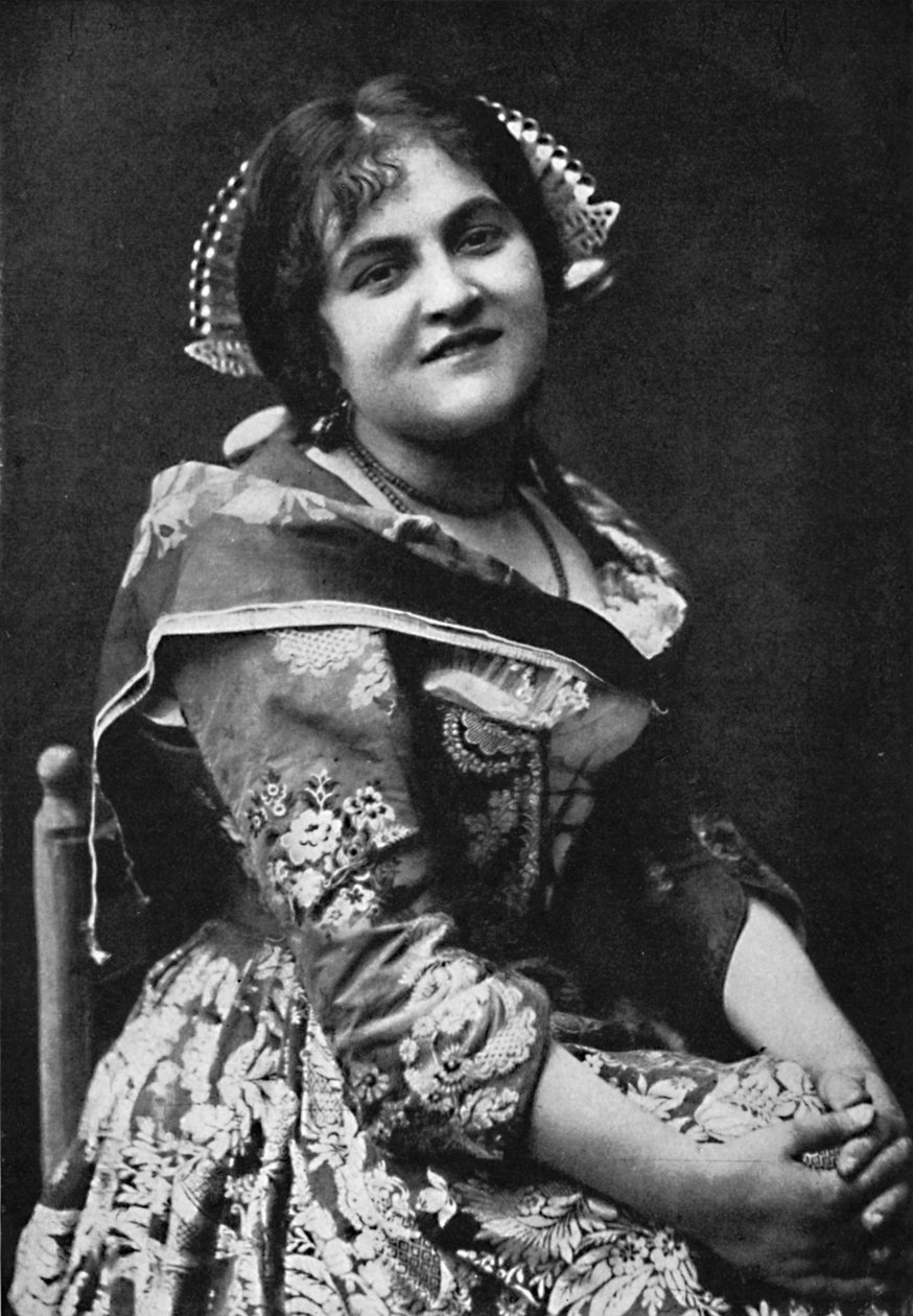 En pige fra Lombardiet, 1912 af Unbekannt