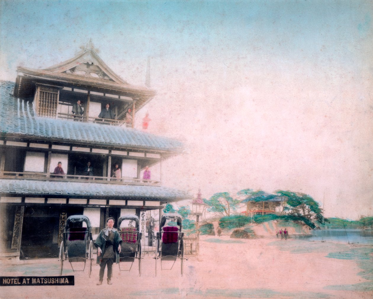 Et hotel i Matsushima, Miyagi Prefecture, Japan af Unbekannt