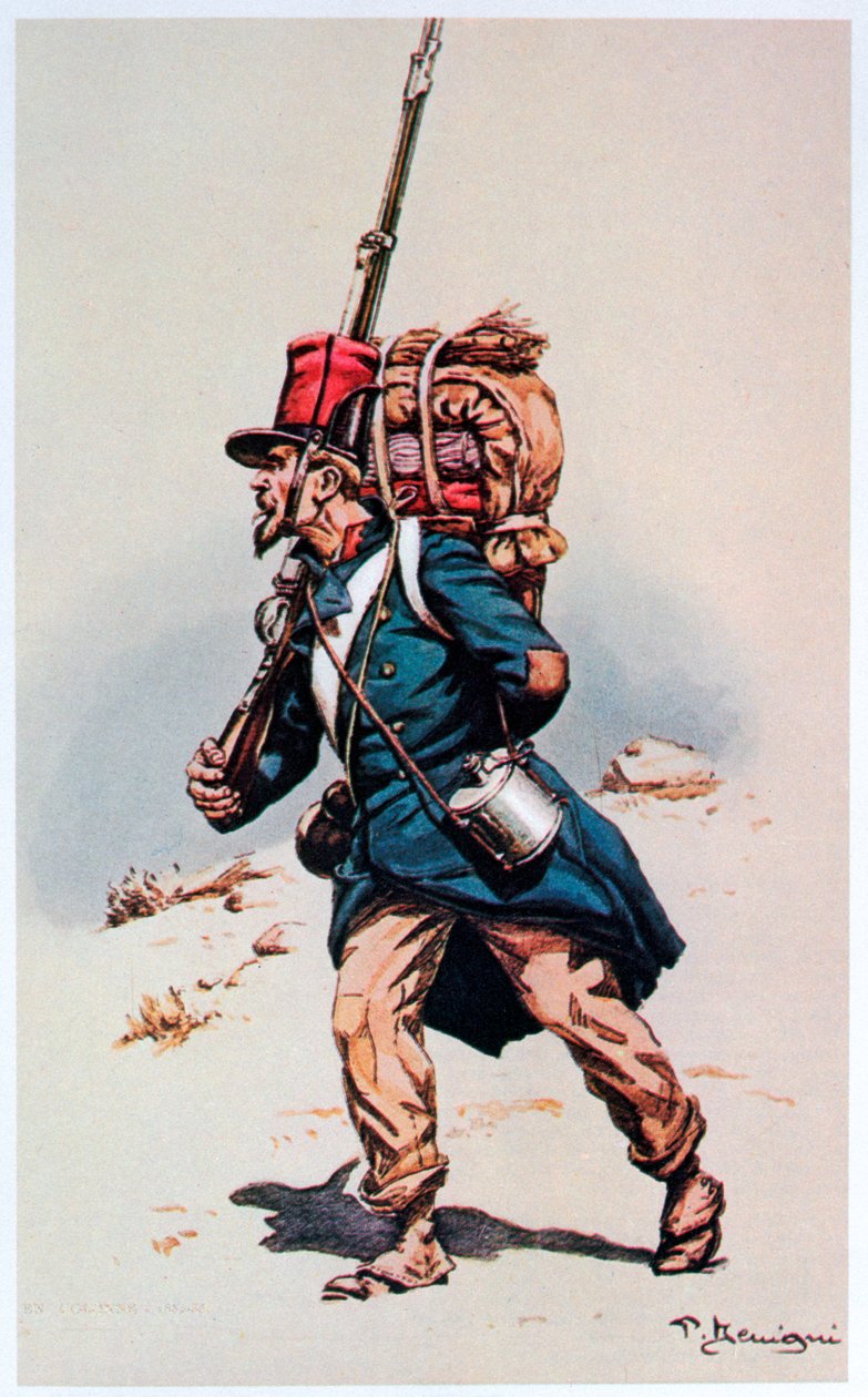 En legionær, 1832-1835 af Unbekannt