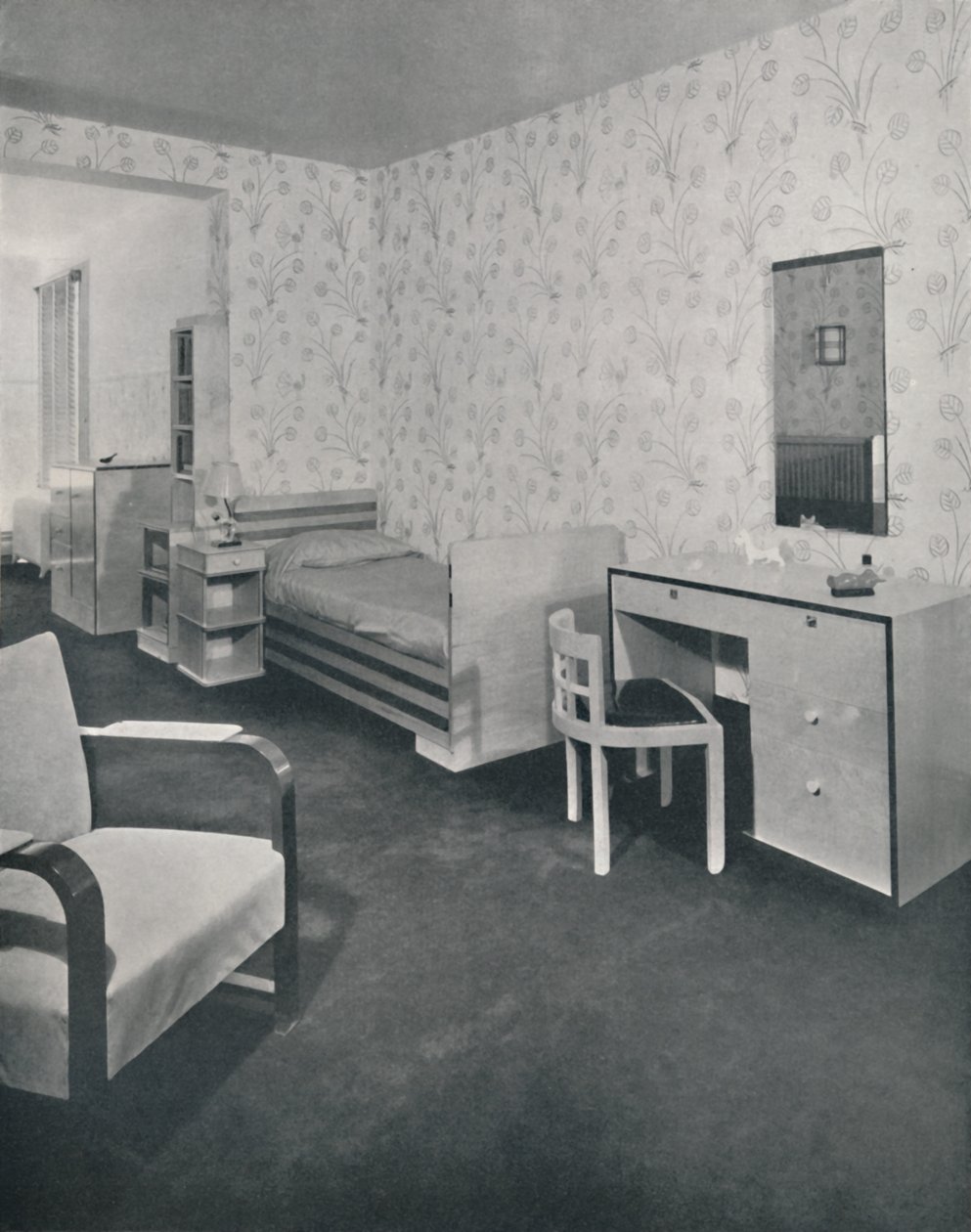En børnehave designet til Frankl Galleries, Inc., 1933 af Unbekannt