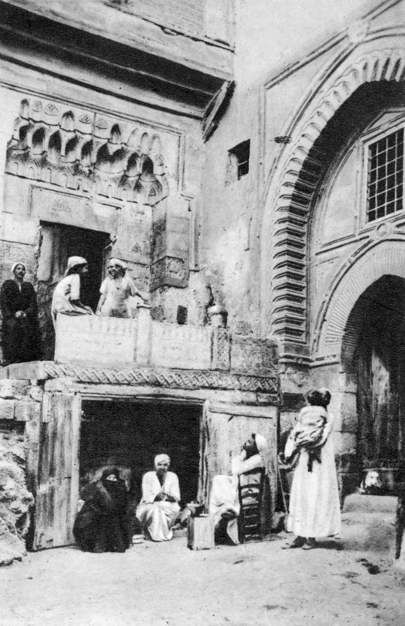 Et malerisk hjørne af Cairo, Egypten, c1920