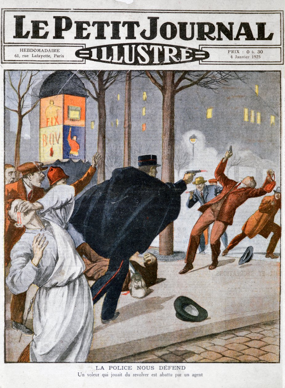 En politiskyderi, 4. januar 1925 af Unbekannt