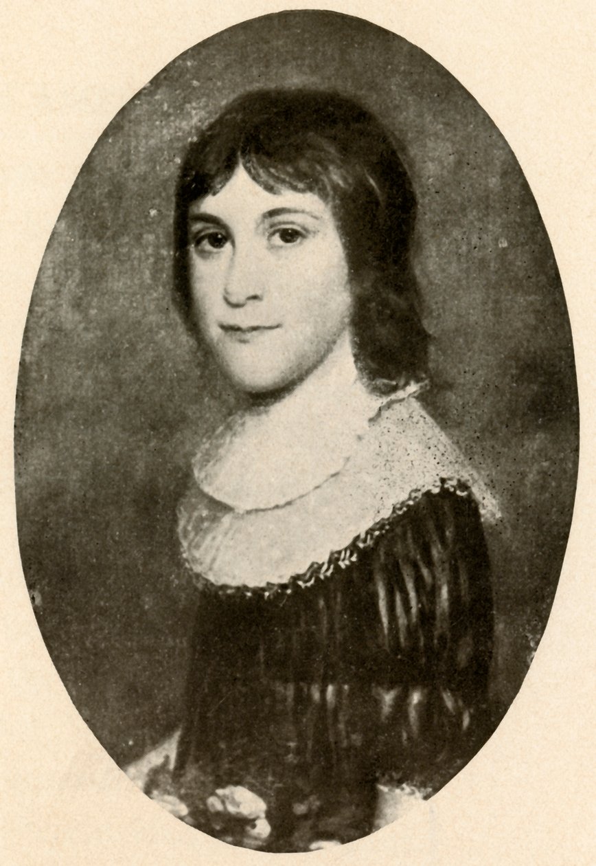 Et portræt af Catharine Schuyler Van Rensselaer, c1795, 1937. af Unbekannt