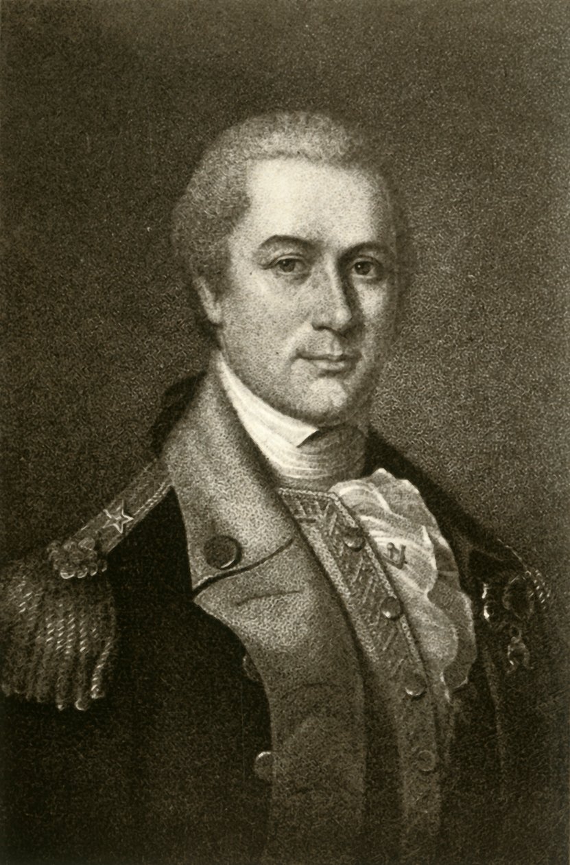 Et portræt af general O. H. Williams, c1780, 1937. af Unbekannt