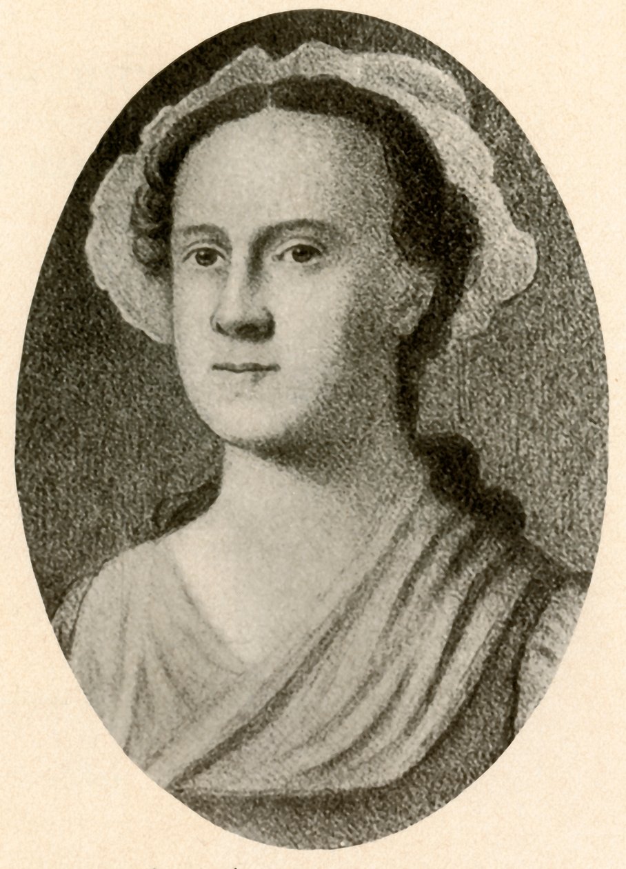 Et portræt af Miss Hill of Philadelphia, c1756, 1937. af Unbekannt